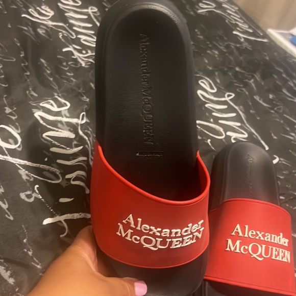Authentic Alexander McQueen Slides - Picture 2 of 4